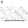 Factory Price Wholesale Artificial Calacatta White Quartz Stone Slabs for Countertops and Floors with Fire Resistance1