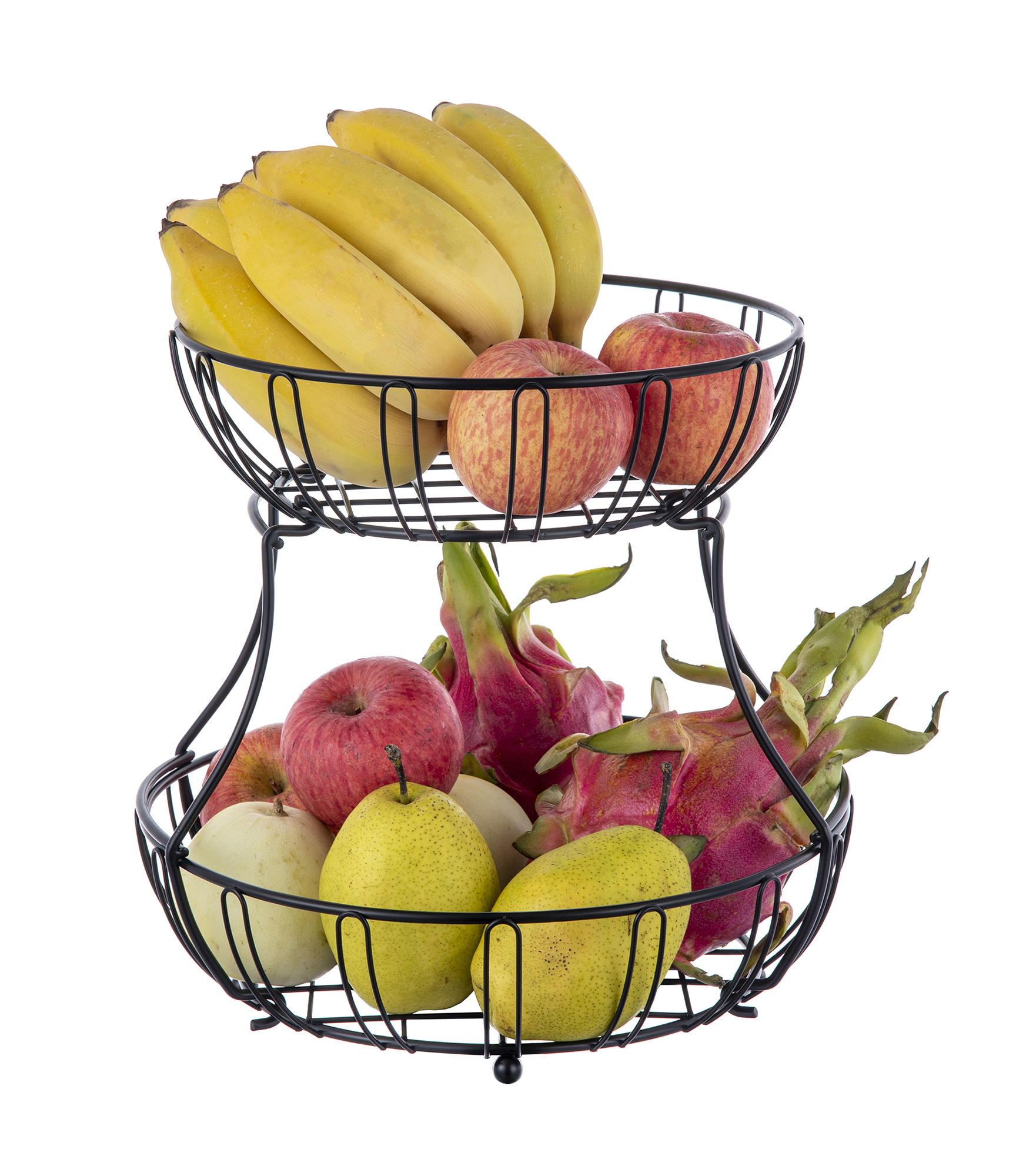 Panier de fruits de 2 couches