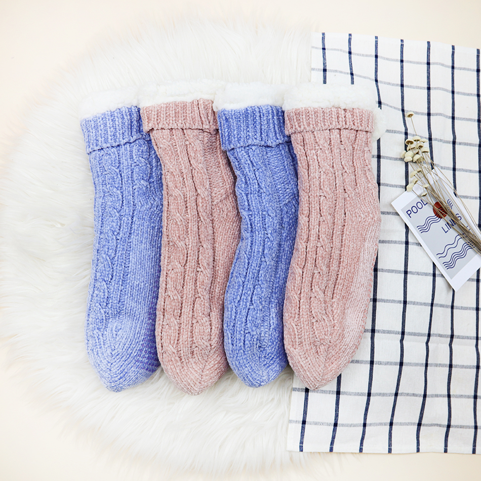 Chenille Chunky Socks