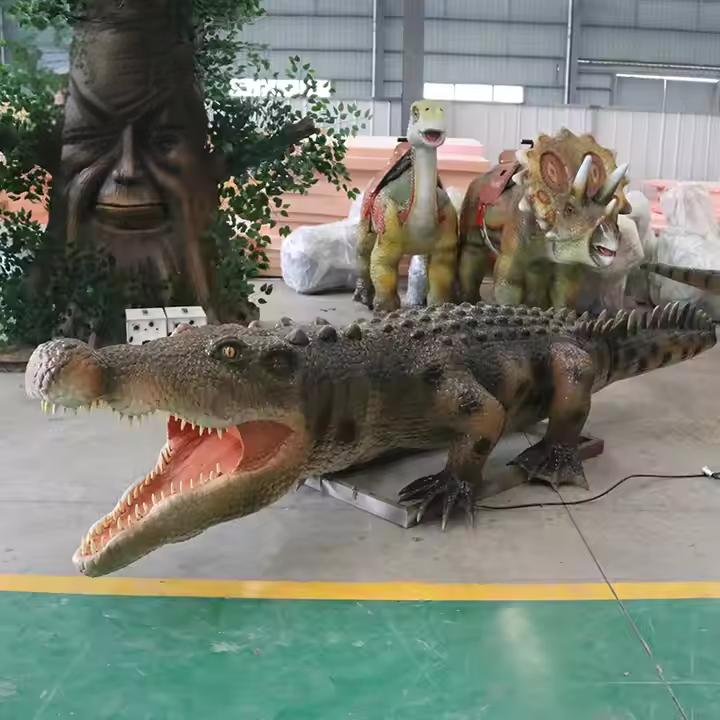 animatronic crocodile