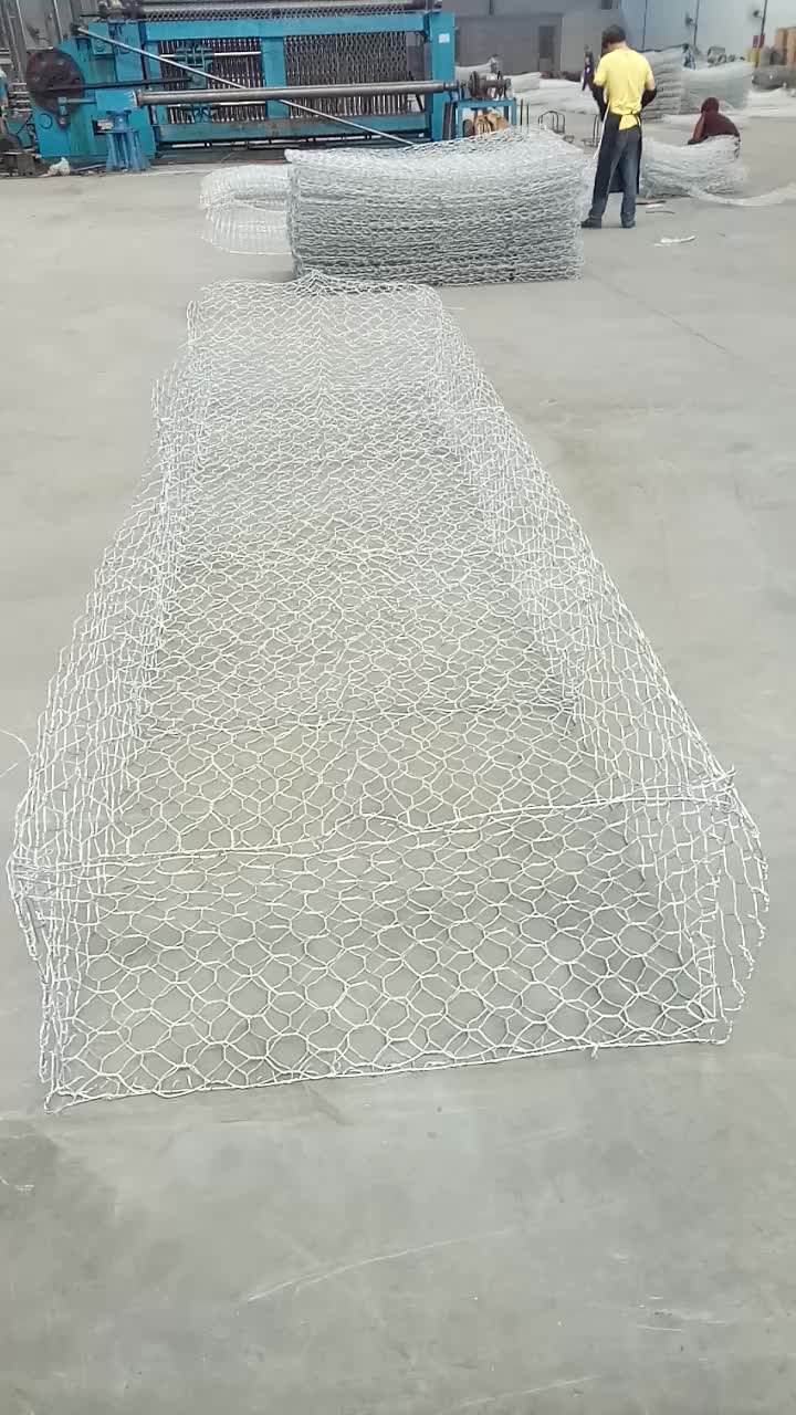 Горячая заводская фабрика Hexagonal Gabion Box1