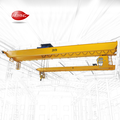 Electric Wire Rope Hoist Trolley A6 Work Duty Double Beams Overhead Crane For Sale1