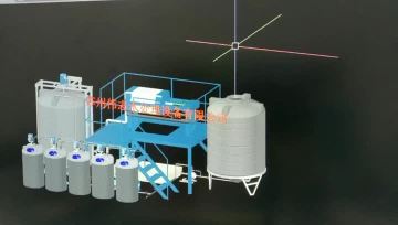 Intermittent wastewater treatment equipment
