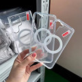 Magnetic Clear Wireless Charging Case for Samsung and iPhone Models - Retail Package1
