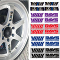 JDM Style Titanium Burnt Sticker for TE37 Wheel Rim - Waterproof Racing Decal1