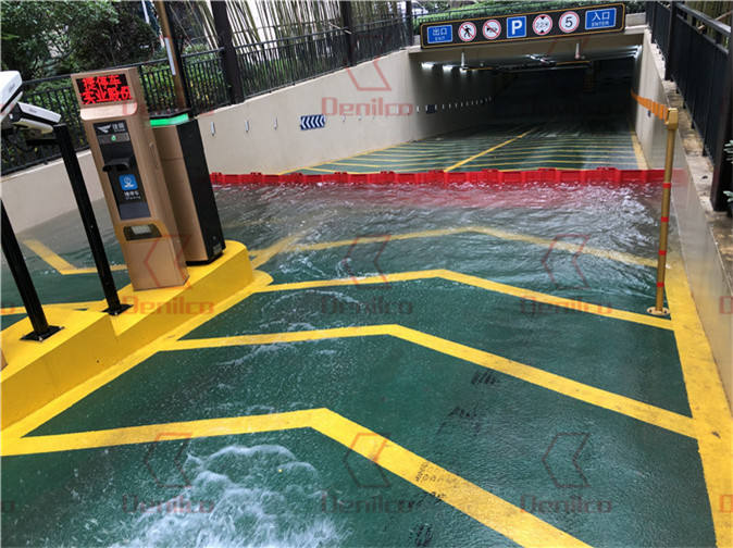 Garage Water Flood Barrier