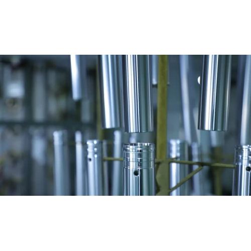 Máquina de recubrimiento de PVD con revestimiento de titanio para tubos de acero inoxidable