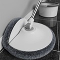Bendable Mop with Bucket: Flexible Microfiber Floor Cleaner1
