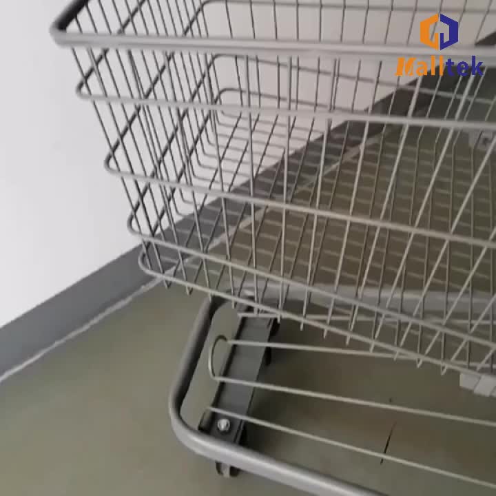 German supermarket trolley