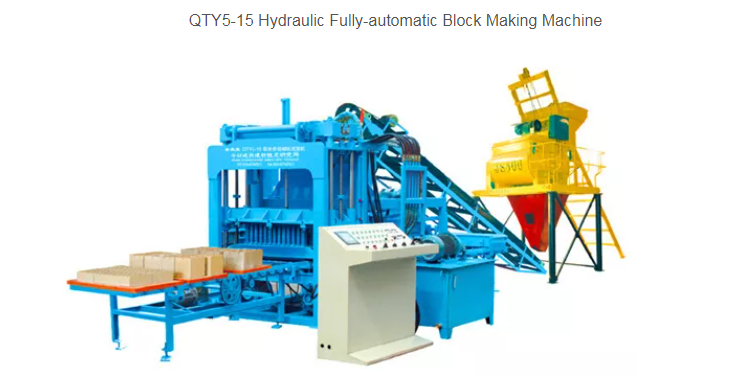 ZCJK QTY5-15 Block Machine su larga scala