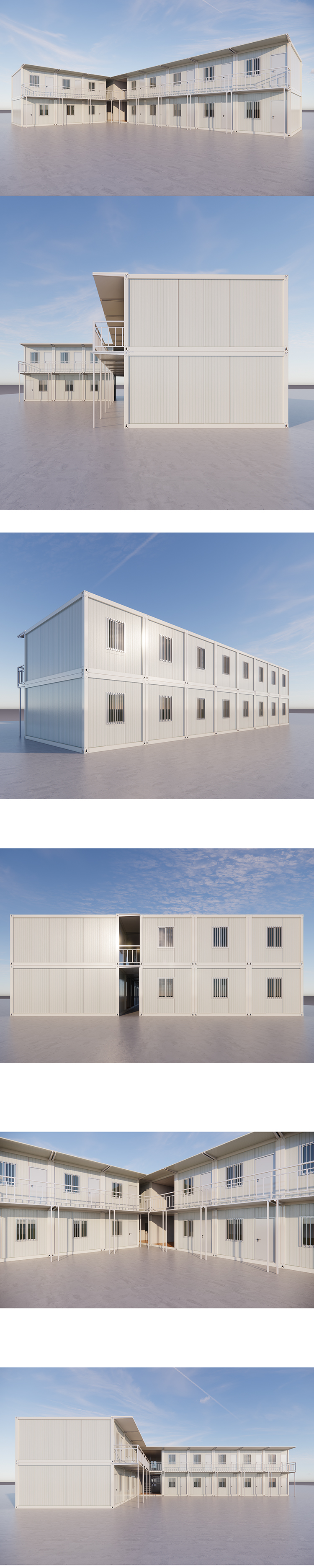 prefab folding container house