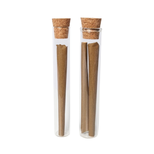 Glass Pre-Roll Tubes with Cork