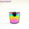 HF Rainbow Pink Crystal Singing Bowls: Wholesale Sound Healing Titanium Quartz Bowls for Meditation1