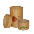 36 Liter Paper Fiber Drums with Ply-Wood Lids for Chemical Packaging1