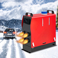 Advanced All-in-One 12/24V Diesel Air Heater & Conditioner System with Remote Control, LCD Display, and Voice Broadcast for Car Parking Use1