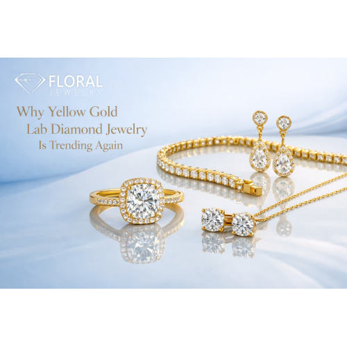 イエローゴールドラボダイヤモンドジュエリーが再びトレンドになっている理由