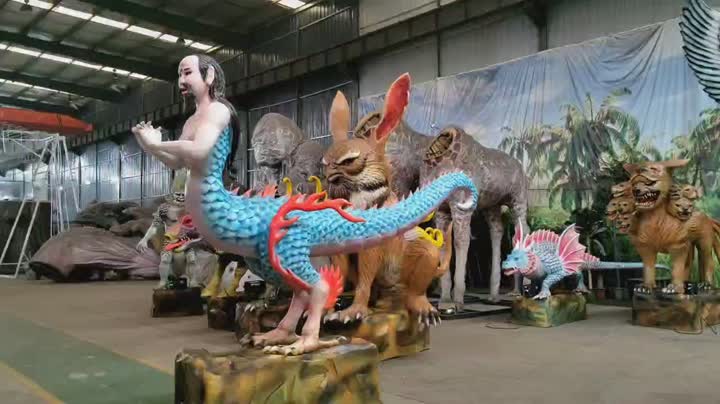 Realistic animatronic monsters