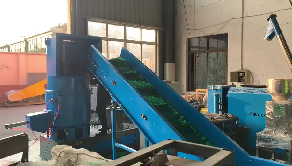 máquina aglomeradora de plástico