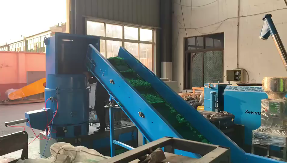 machine d&#39;agglomération en plastique