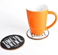 Custom Round Cork MDF Coasters in Stock at GOODA Factory1