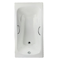 1500mm Built-In Cast Iron Therapy Bath Tub with Shower1