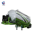 China 35-65 CBM Dry Powder Cement Bulk Tanker Semi Trailer for Sale1