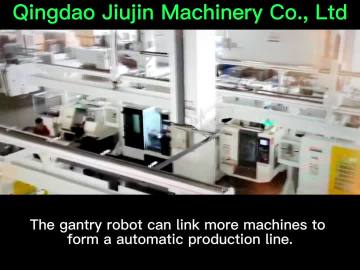 3.Gantry Robot With More CNC Machines