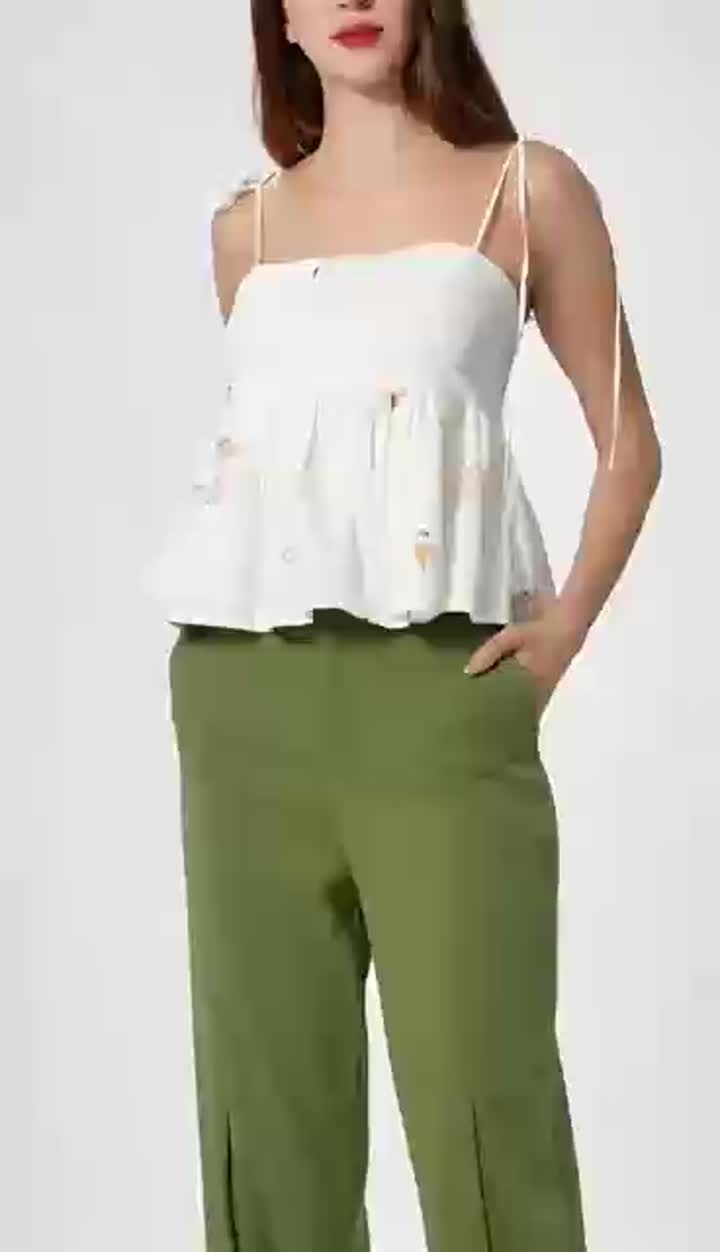 Slim-fit Trousers with a Narrow Leg Opening