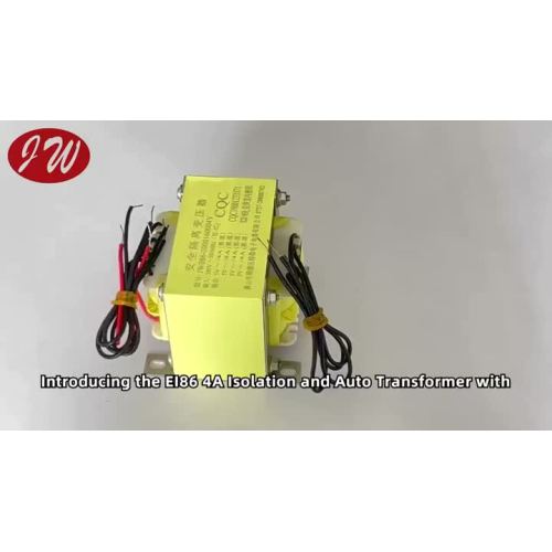 Transformador de baja frecuencia de tipo plomo EI86