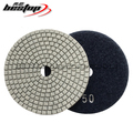4 Inch Round Granite and Marble Diamond Wet Polishing Pads for Stone Polishing - OEM Customizable1