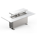 Modern Adjustable Refrigerated Ice Table - Smart Glass Marble Stone Dining Furniture1