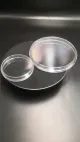 Laboratorio 4 camera a tre prese d&#39;aria in plastica Petri piatti