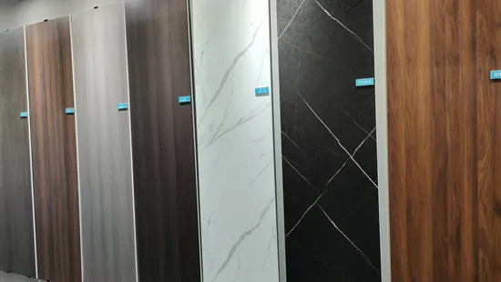 for Interior Wall Panel UV Glossy Laminated Pet Particleboard Melamine MDF1