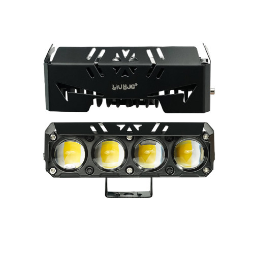 How Do Motorcycle Auxiliary Spotlights Improve Night Driving Vision?
