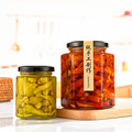 Sealed Pickle Fruit Jam Glass Storage Jar Canned Honey Storage Jar With Metal Lid1