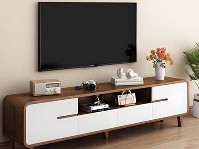 How to Choose Wood TV Stand for Small Households to Create Spacious Home Space
