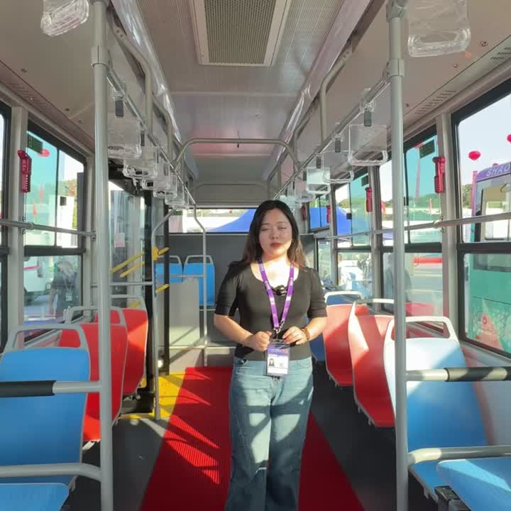 Pure Electric Low-Floor City Shaolin Bus