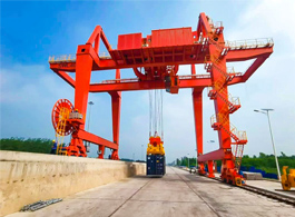 40.5t Rail-mounted Gantry Crane for Railway Logistics Container Handling