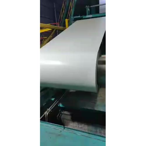 Prepainted steel coil production