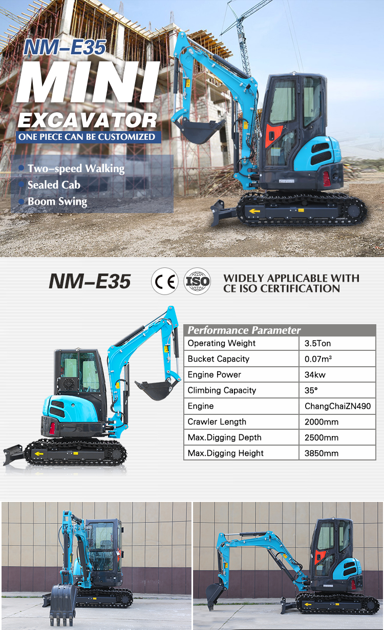nm-e35 mini excavator