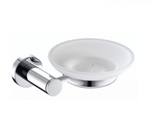 Wenzhou Niupai Kitchen and Bathroom Co., Ltd. lança suporte de sabonete de liga de zinco 1704 montado na parede para decoração de casa de banheiro premium