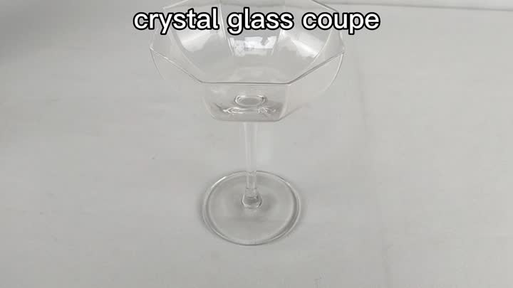 Crystal Coupe Cocktail Champagne Special