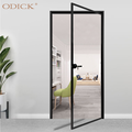 ODICK 2022 Super Narrow Frame Customized interior bathroom doors with frames modern designs in sri lanka1