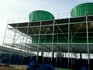 ไฟเบอร์แก้ว FRP Counter Counter Flow Cooling Tower1