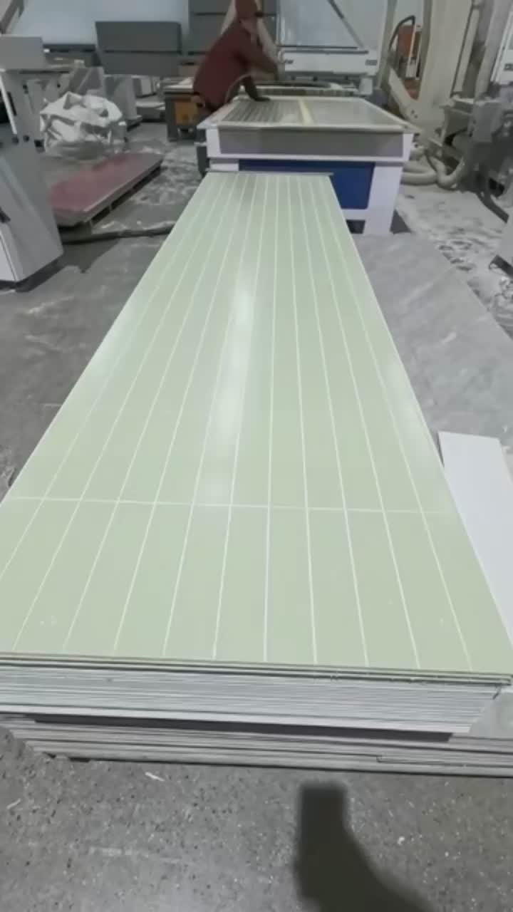 แผงผนัง SPC กันน้ำเป็นมิตรกับสิ่งแวดล้อม