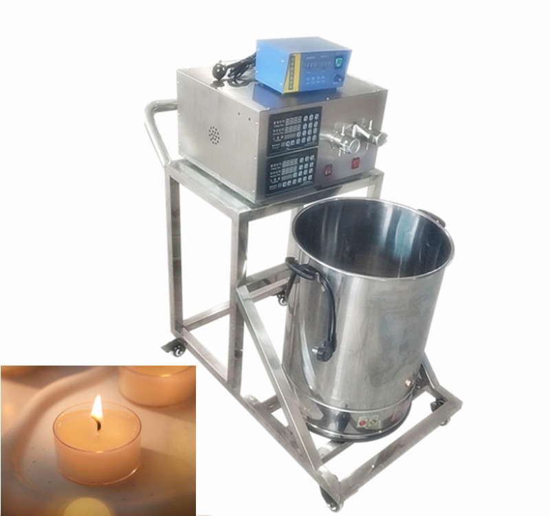 candle wax filling machine