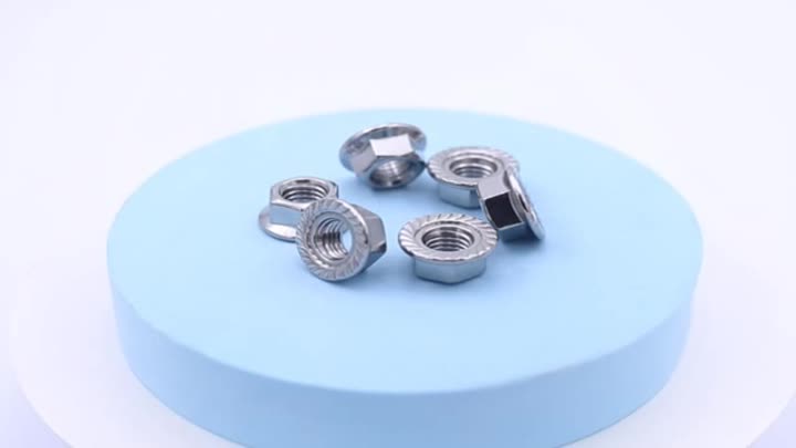 Hex flange nut