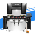 40T 1600 Servo Motor Small CNC Hydraulic Press Brake for Metal Plate Bending1