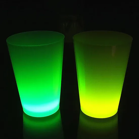 Xícara fluorescente, xícara de ritmo, copo luminoso de suporte, barra de barra de barra1