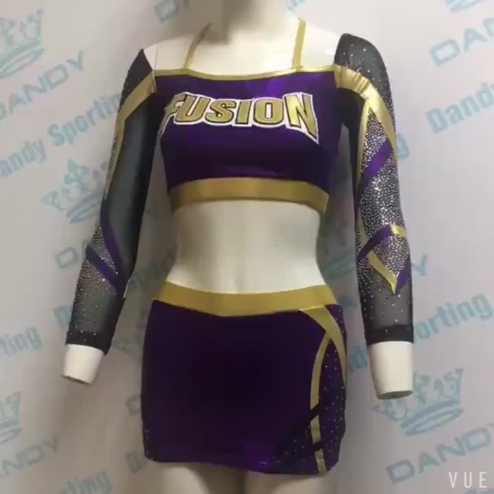 crop top cheer uniform
